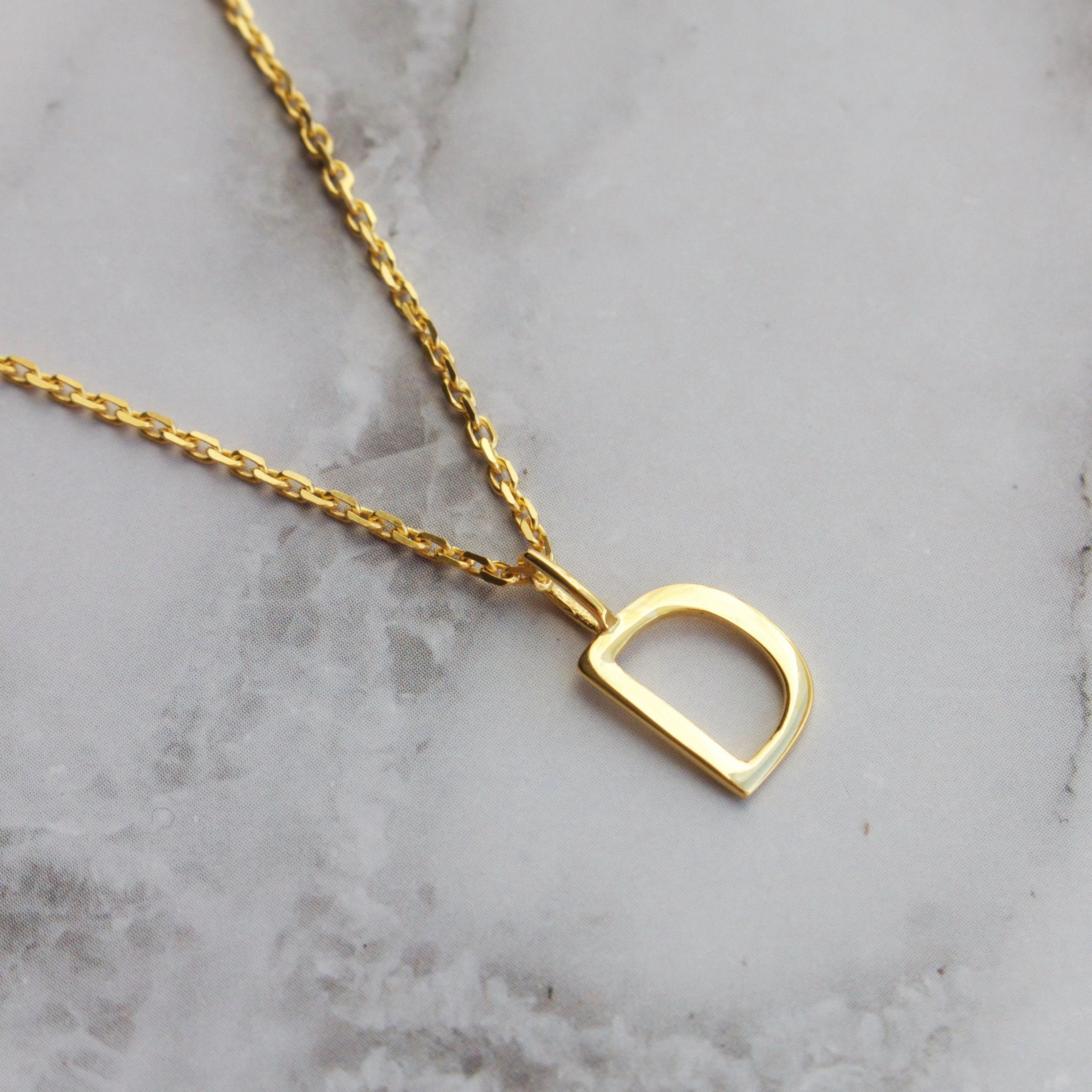 Delicate Initial Necklace - Image 10