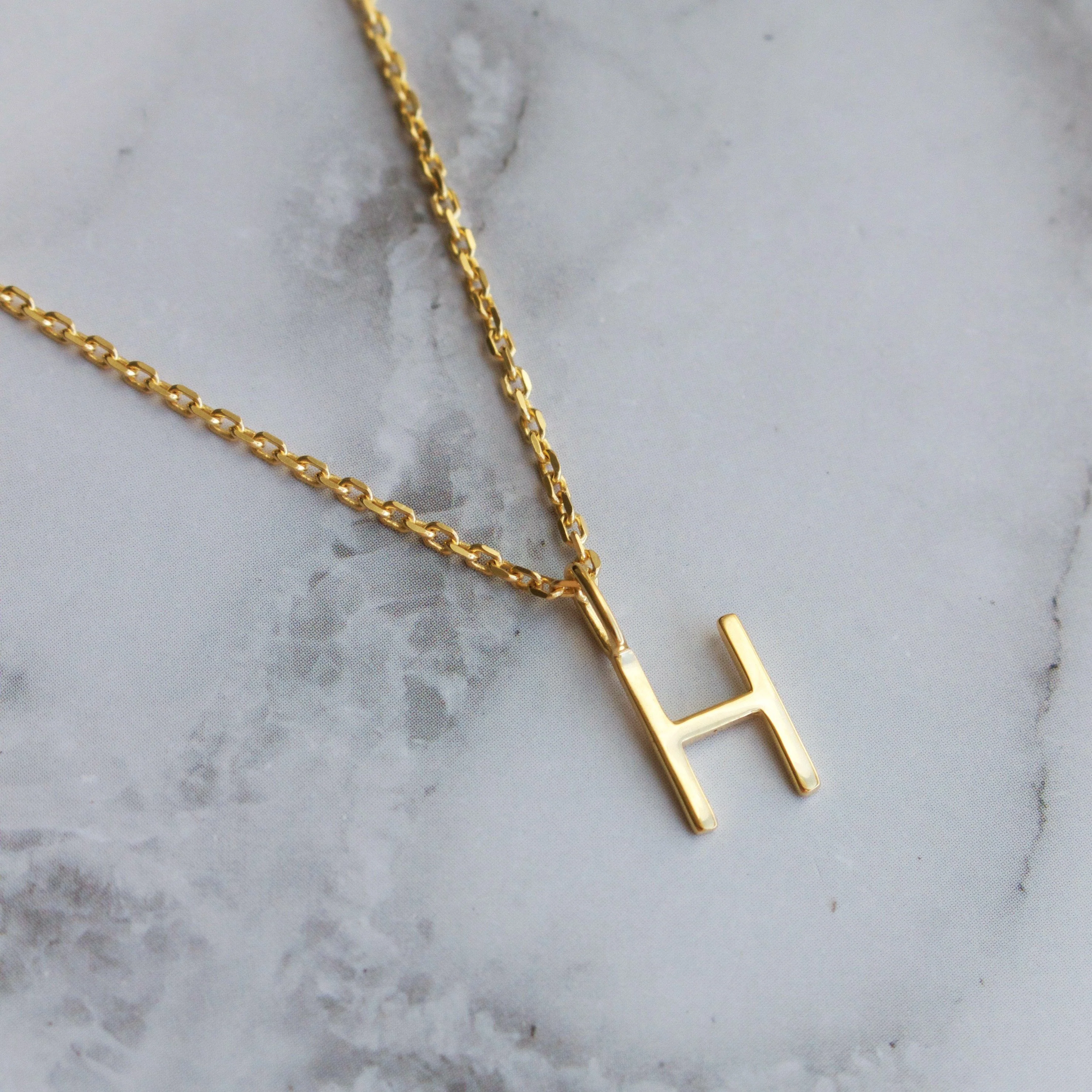 Delicate Initial Necklace - Image 14