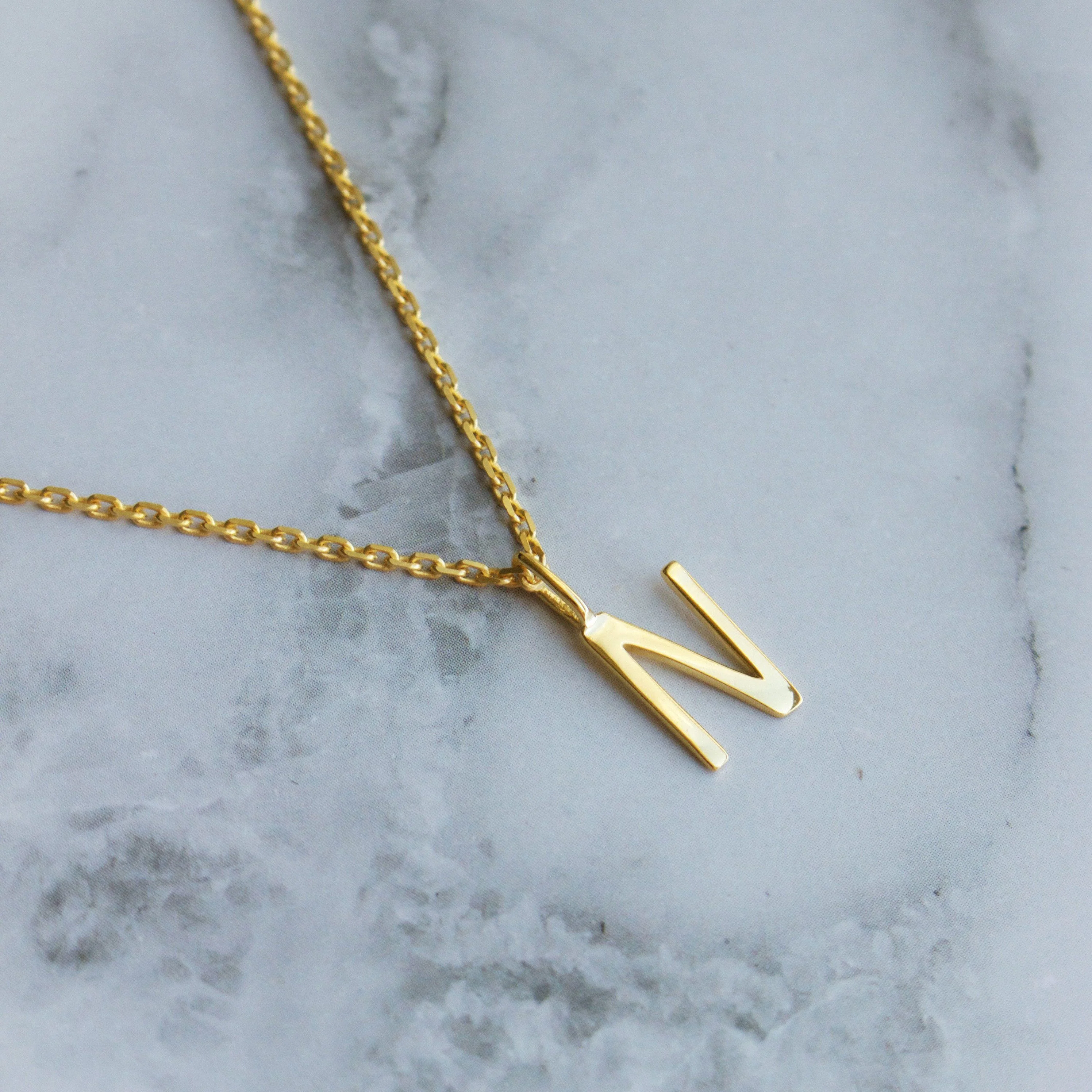 Delicate Initial Necklace - Image 19