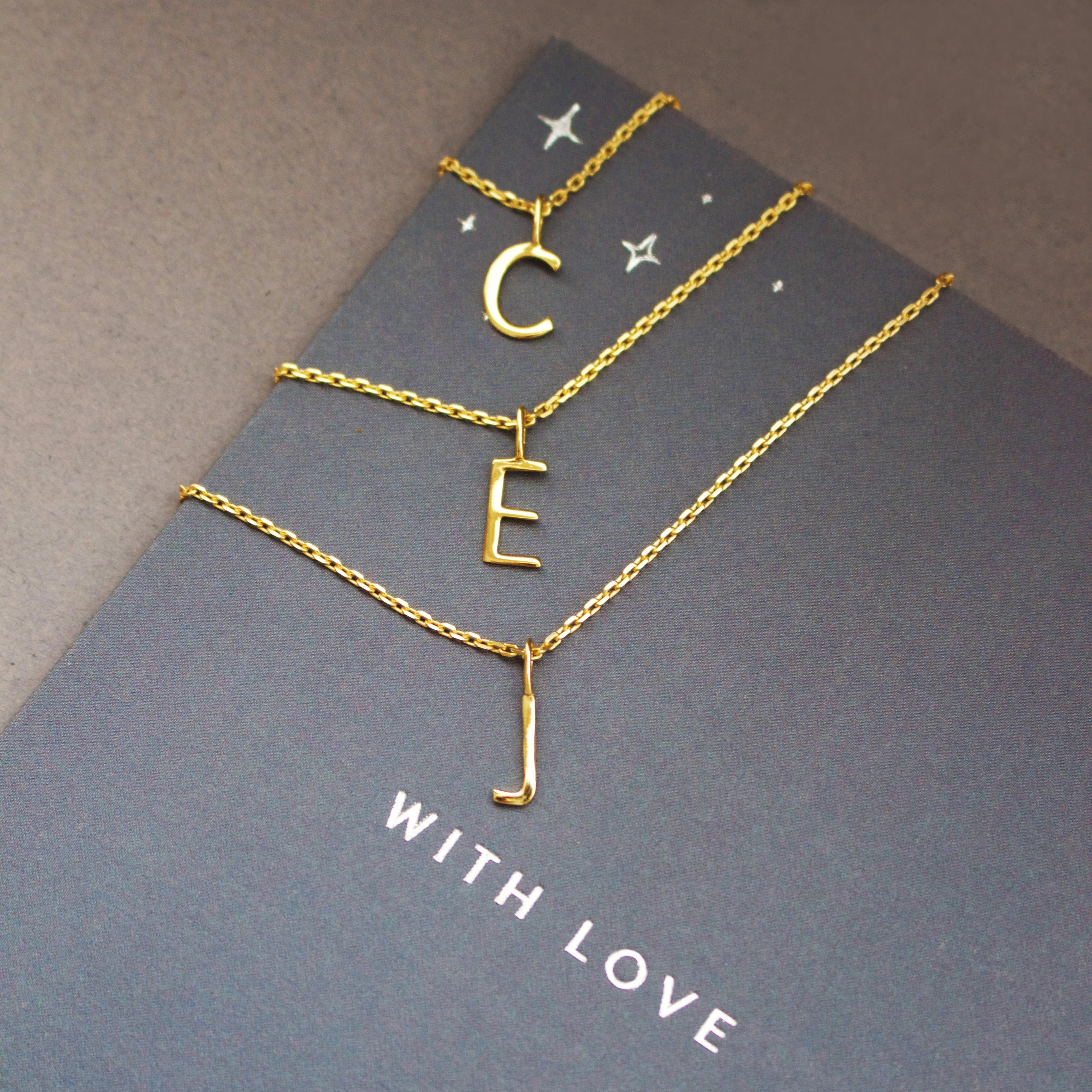 Delicate Initial Necklace - Image 6