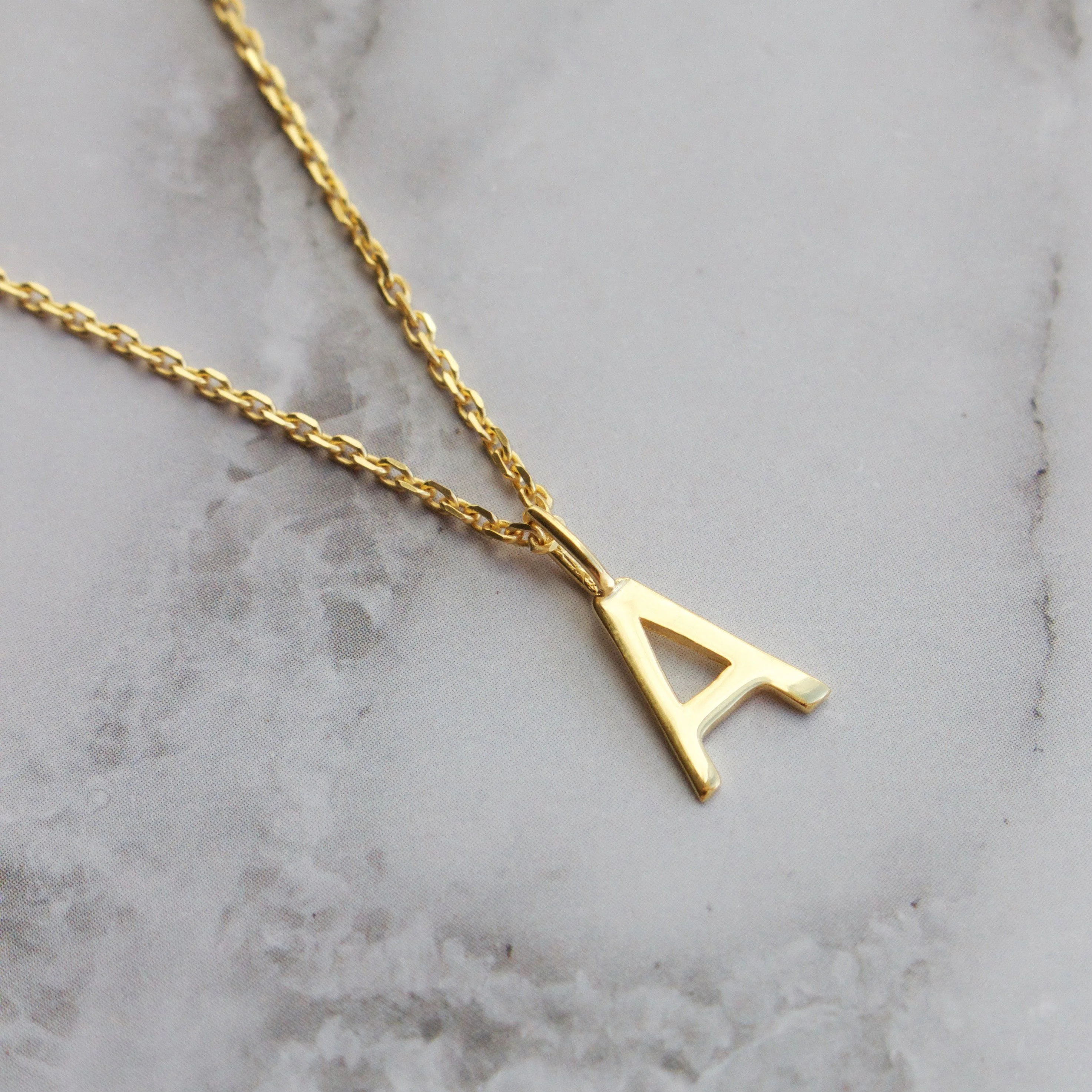 Delicate Initial Necklace - Image 7