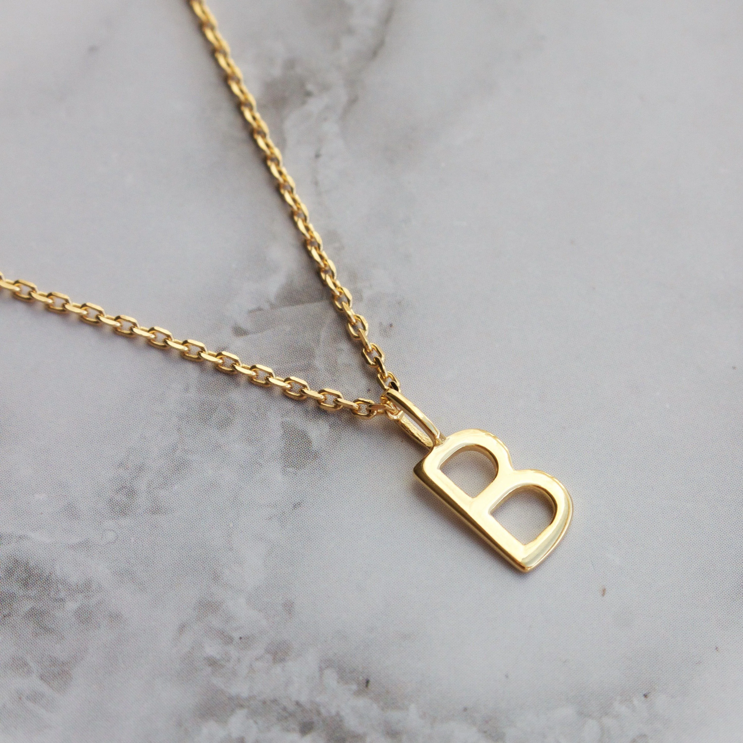 Delicate Initial Necklace - Image 8