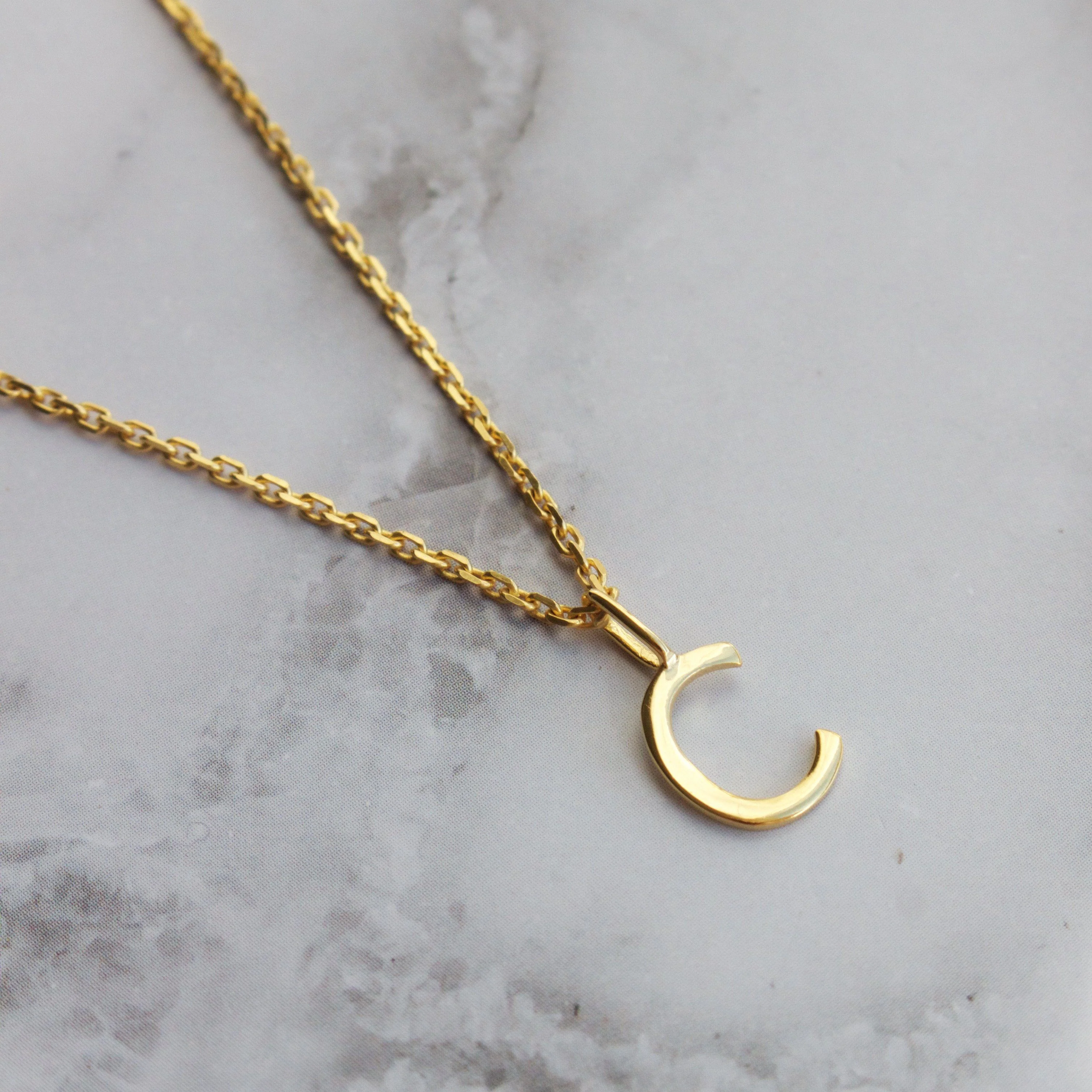 Delicate Initial Necklace - Image 9