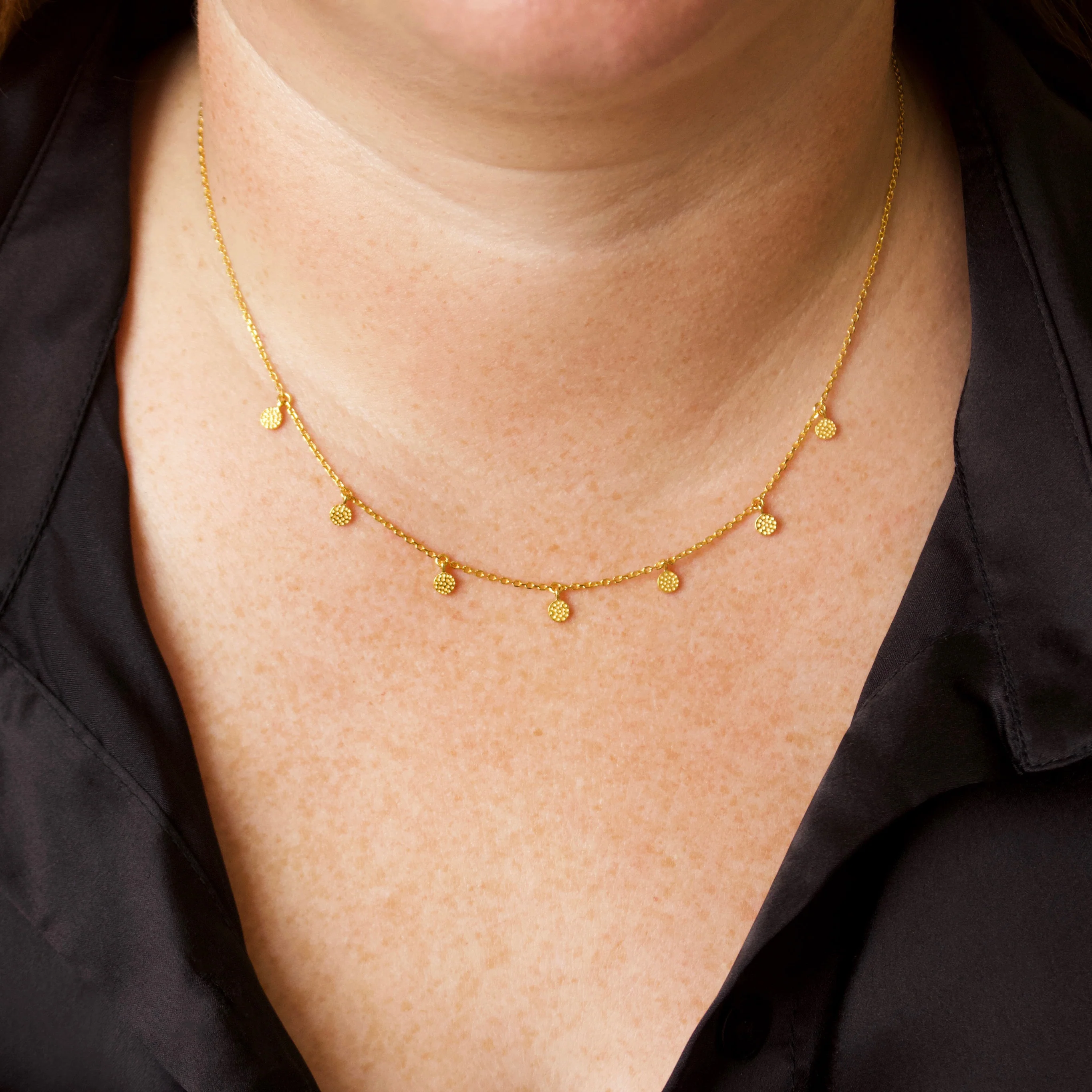 Mini Hanging Coin Necklace - Image 6