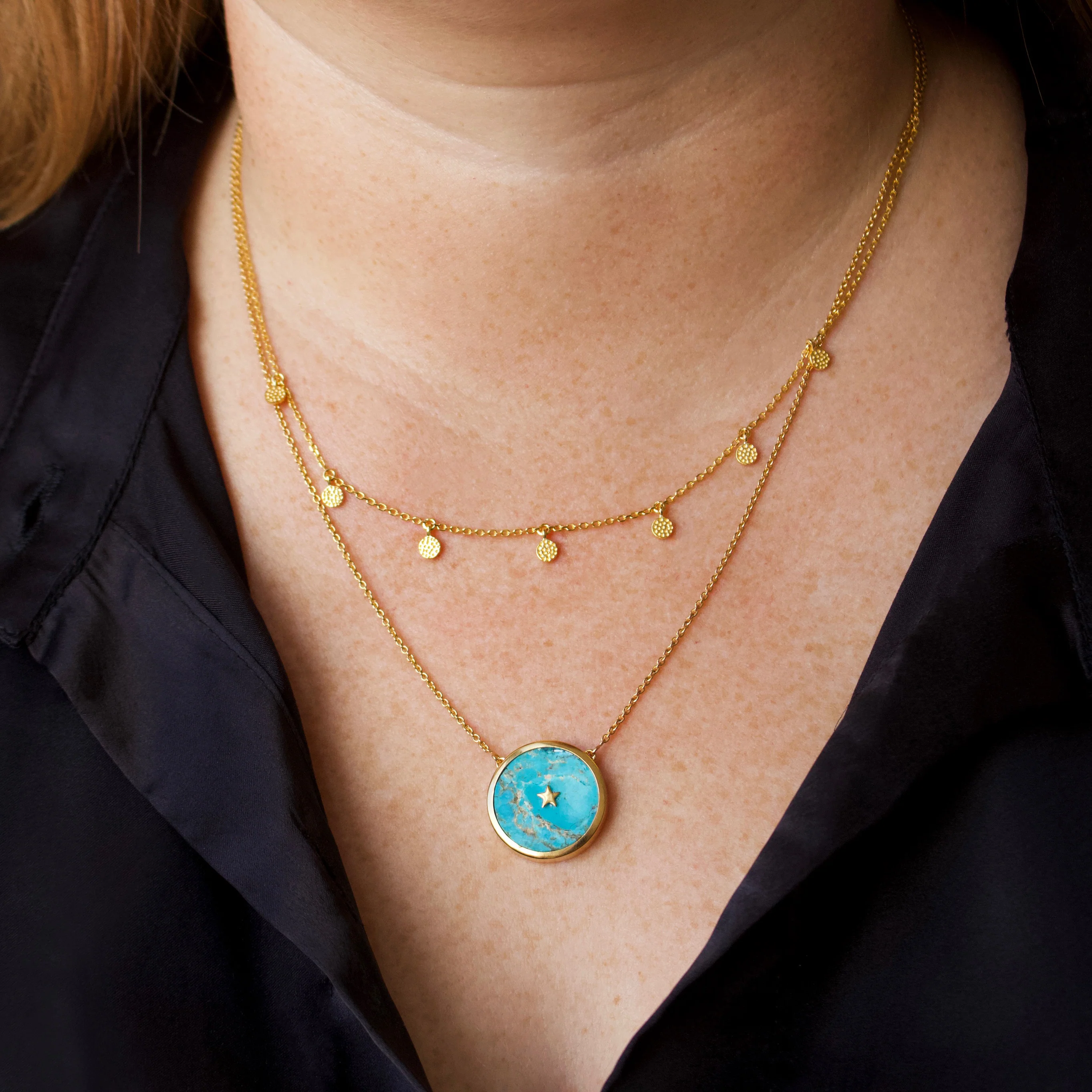 Mini Hanging Coin Necklace - Image 7